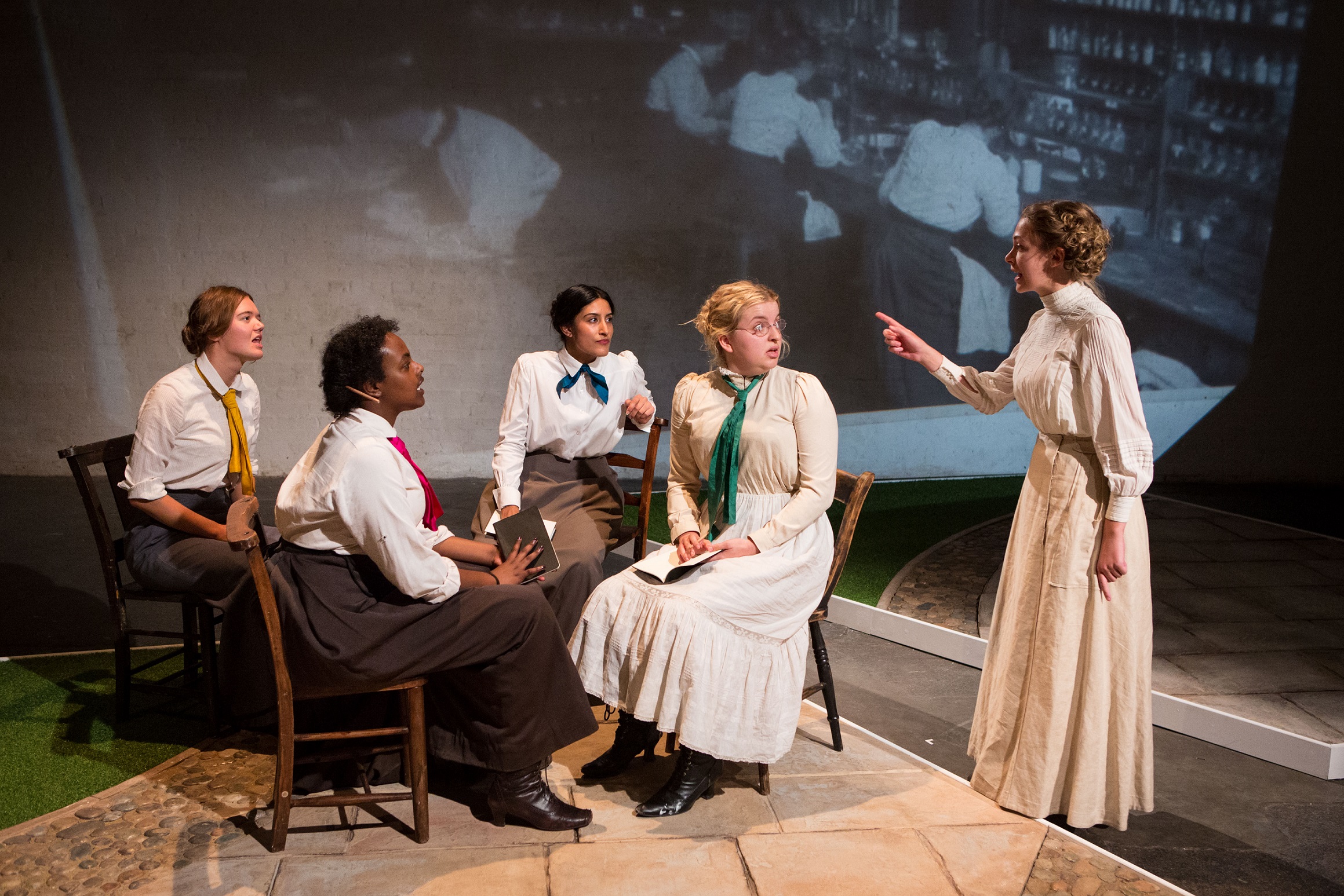 The-cast-of-the-National-Youth-Theatre-production-of-Blue-Stockings-at-the-Yard-Theatre-CREDIT-Helen-Murray